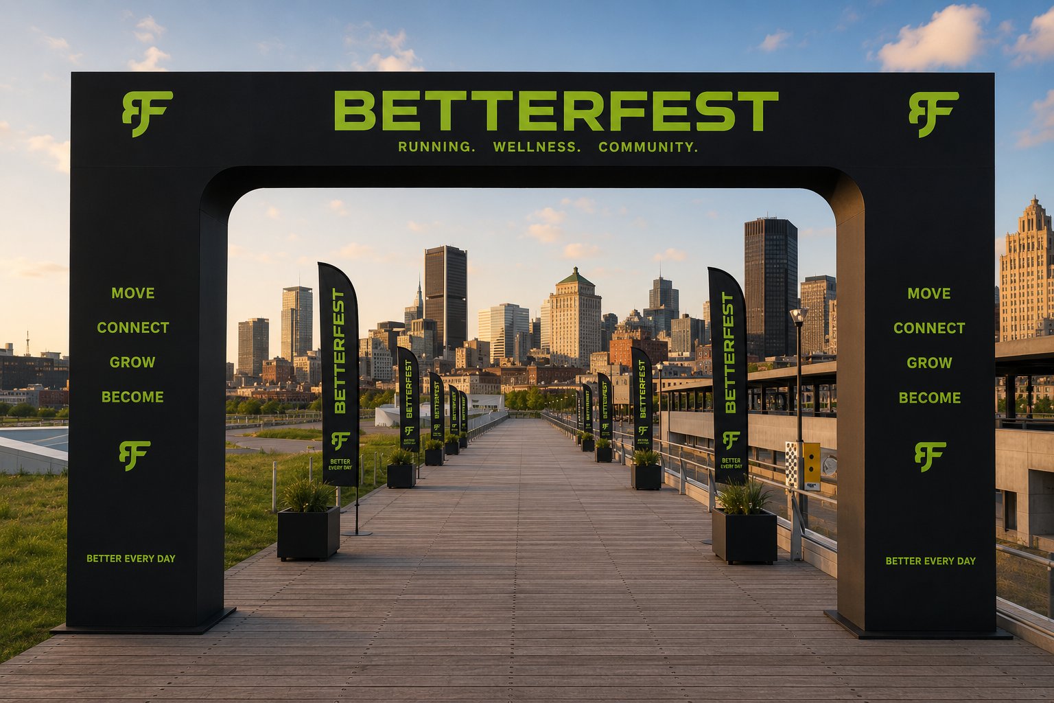 BETTERFEST Branded Arch
